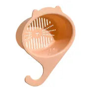 Plastic Kitchen Food Strainer Basket for Vegetables & Pasta
