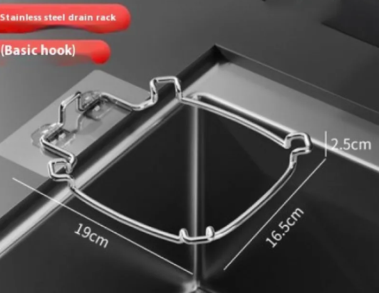 Kitchen Sink Garbage Rack