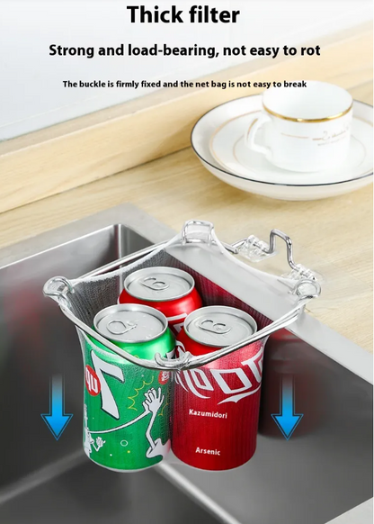 Kitchen Sink Garbage Rack