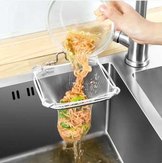 Kitchen Sink Garbage Rack