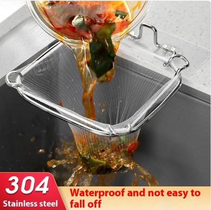 Kitchen Sink Garbage Rack